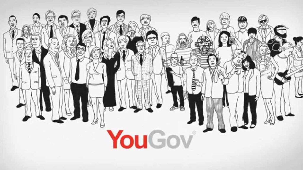 منصة YouGov يو جوف المتخصصة في اصدار الاستطلاعات والاستبيانات علي شبكة الإنترنت