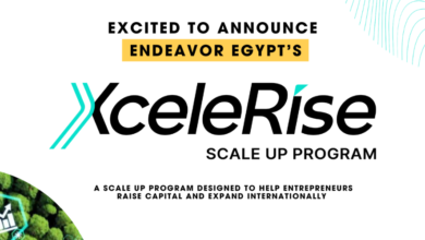 تقدم Endeavor Egypt وGIZ Egypt، برنامجً xcelerise للتوسع السريع لمساعدة الشركات الناشئة التي تعزز الاستدامة على الوصول إلى رؤوس الأموال والتوسع في الأسواق.