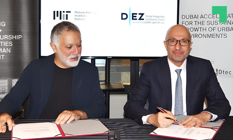 الهيئة المتكاملة للمناطق الاقتصادية في دبي (DIEZ) قامت بالشراكة مع معهد ماساتشوستس للتكنولوجيا (MIT) لإطلاق مسرع MIT DesignX Dubai. أول مسرع لـ MIT في المنطقة.