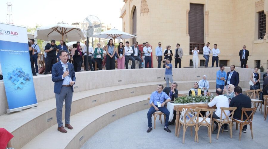تم الاحتفال بتخرج 23 شركة ناشئة ضمن الدفعة الثالثة من مركز سلطان حسين كامل للابتكار. الاحتفال شهد حضور المدير الجديد لبعثة USAID في مصر ورئيس مدير الابتكار.