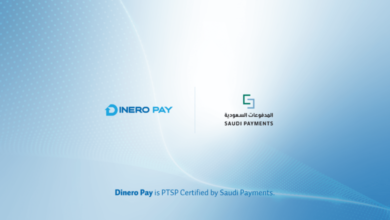 أعلنت شركة Dinero Pay على تصريح PTSP الممنوح من هيئة المدفوعات السعودية؛ لتقديم خدمات الدفع ومعالجة المدفوعات الإلكترونية و دعم أصحاب المتاجر الإلكترونية.