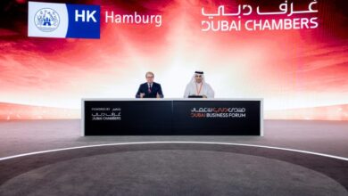 منتدى دبي للأعمال يشهد توقيع اتفاقية تعاون بين غرفة دبي وغرفة تجارة هامبورغ الألمانية