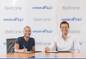 اتفقت شركة "خزنة" وشركة Beltone Venture Capital على لتزويد "خزنة" بتسهيلات ائتمانية بهدف دعم خططها للنمو.