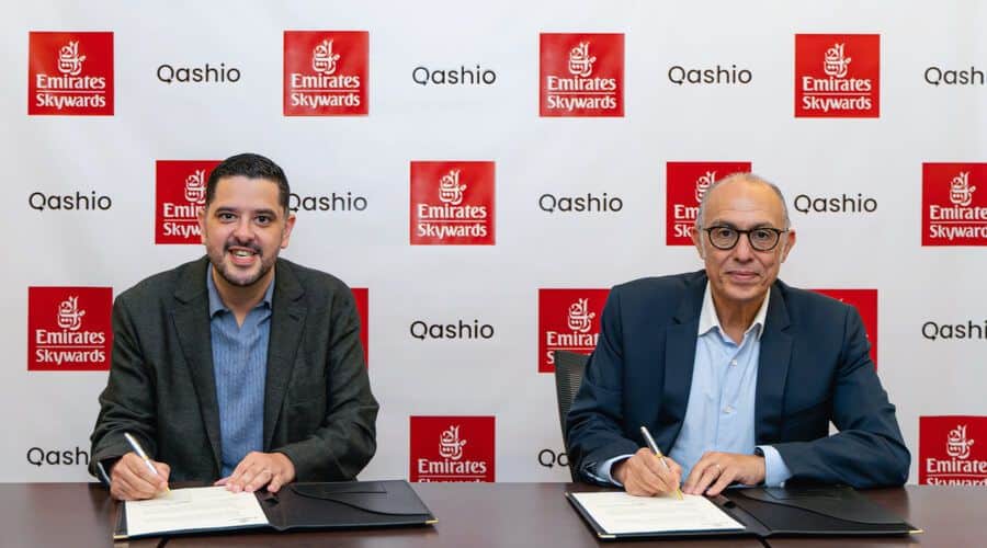 Qashio الإماراتية تبرم شراكة مع Emirates Skywards