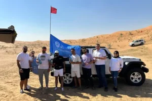 ما هوا تشارك في فعالية ديزرت درايف