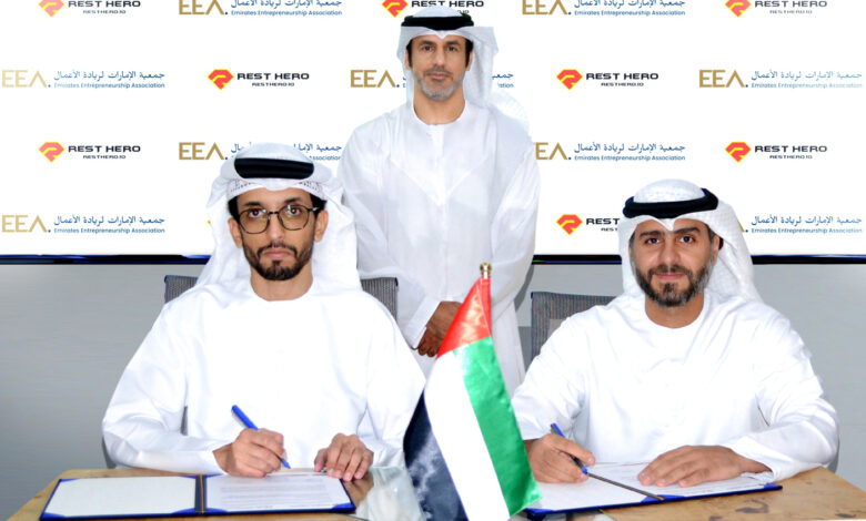 Strategic Partnership between Emirates Entrepreneurship Association and Rest Hero to Enhance Startup Growth