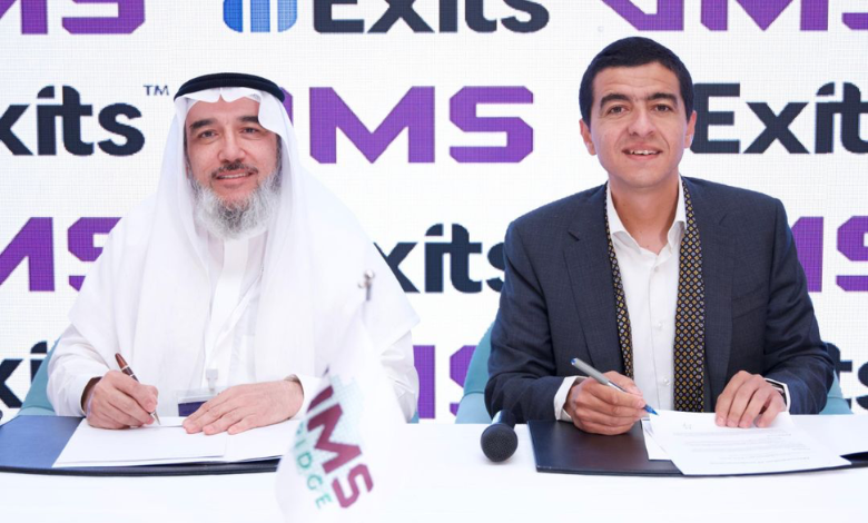 أعلنت شركة EXITS المتخصصة في تقديم خدمات الاستشارات التكنولوجيا والدعم والتمويل للشركات الناشئة ورواد الأعمال؛ عن دخولها في شراكة استراتيجية مع سعودي ستارت آب ستوديو VMS، لتدعيم وتسريع الاستثمار والتمويل للشركات الناشئة ودفع اجراءات توسعها في السوق السعودي والعربي.