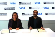 Leila Serhan (Visa’s Senior Vice President and Group Country Manager for North Africa, Levant and Pakistan region - Left) - Nader Abdelrazik (MoneyHash Cofounder & CEO, Right)