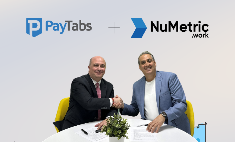Samer Haddad of Numetric and Eyad Musharbash of PayTabs Group