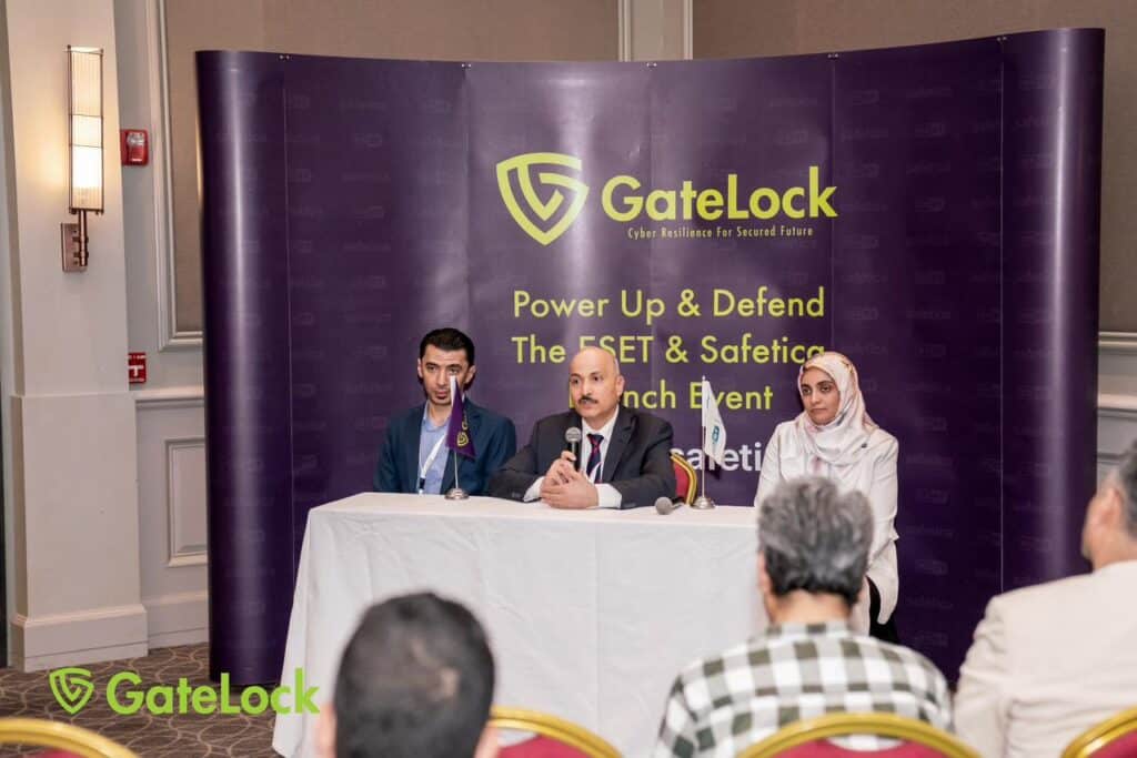 أعلنت شركة GateLock، الشركة الرائدة في تقديم الحلول المبتكرة في مجال الأمن السيبراني، عن شراكتها الاستراتيجية مع شركتي ESET و Safetica –الرائدتين في إنتاج البرمجيات والحلول الذكية في مجال أمن المعلومات، لتصبح GateLock مزوداً جديداَ لتقديم حلولهما الذكية في مصر ومنطقة الشرق الأوسط