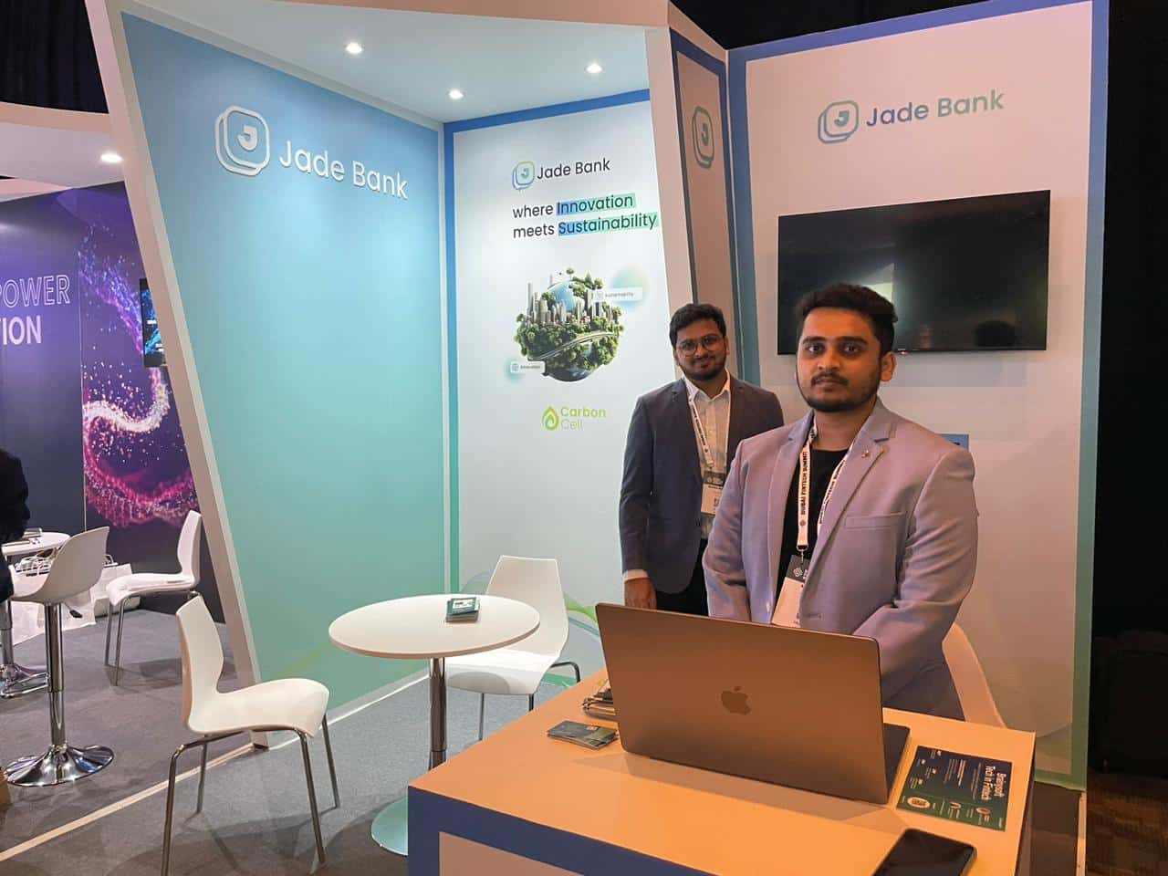 Anant Moona, the CEO and founder of the Indian digital solutions company, CarbonCell, specializing in sustainable microfinance and green carbon utilization, highlighted their strong commitment to sustainable microfinance services during a press interview with "Entarabi" on the sidelines of the second edition of the Dubai Fintech Summit  under the theme “Pioneering the Future of Financial Technology”