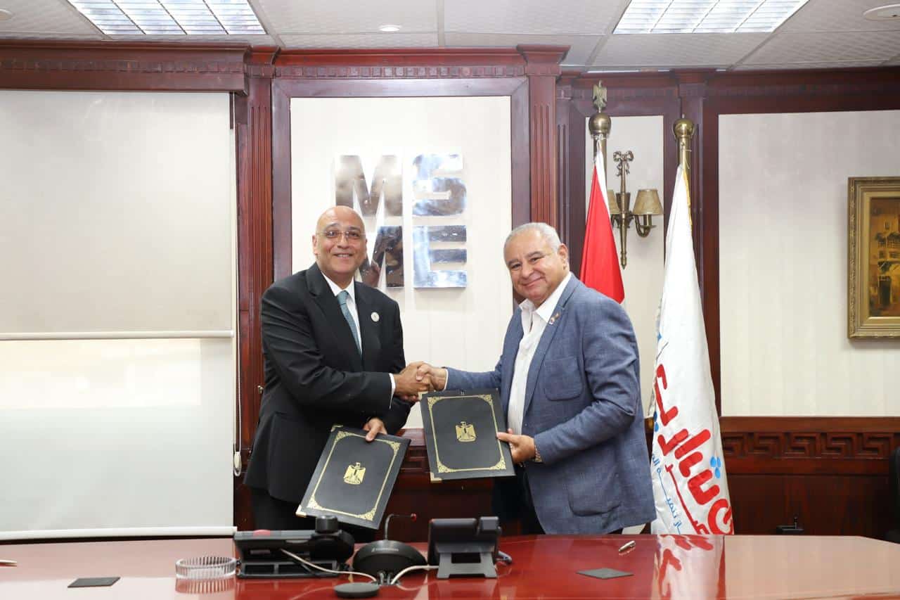 Basil Rahmy, CEO of the Enterprise Development Agency, has signed a Memorandum of Understanding with Ayman Nazih, District Governor of Rotary District 2451 for 2023/2024.