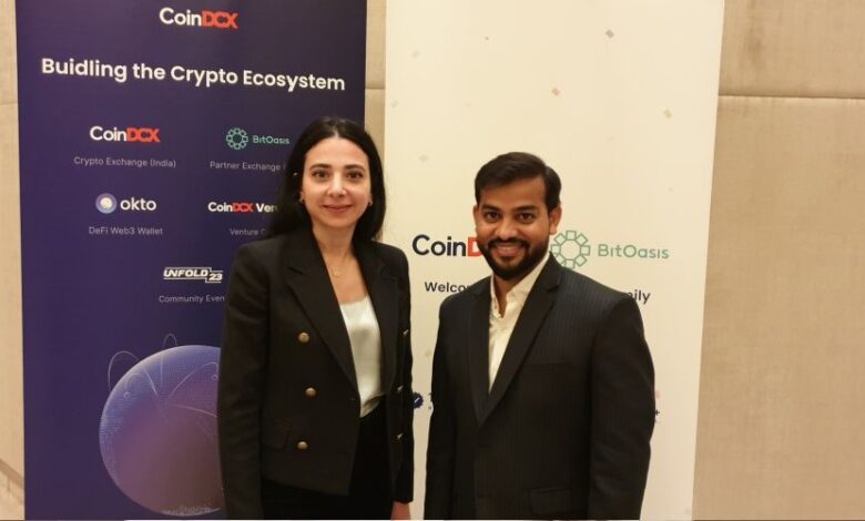 CoinDCX, India's largest cryptocurrency exchange, proudly announces its acquisition of BitOasis, the leading trading platform for virtual assets in the Middle East and North Africa, known for its highest trading volume in UAE dirhams.