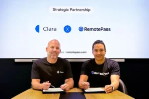 وقعت كلا من كلارا، الشركة الرائدة في مجال توفير البرامج القانونية والإدارية الرقمية، وريموت باس، المنصة البارزة لإدارة فرق العمل عن بُعد وكشوف المرتبات؛ عقد شراكة استراتيجية، بغرض إعداد سلسة للشركات التي تتعامل مع تعقيدات إنشاء كيانات أجنبية وإدارة فرق العمل عبر الحدود.