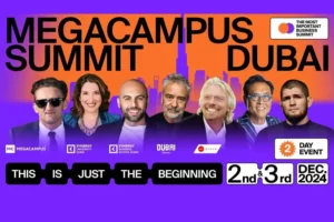 تستعد دبي لاستضافة أكبر قمة عالمية في مجالي التعليم والأعمال، وهي "قمة ميجاكامبوس دبي"، التي ستظهر لأول مرة في الفترة من 2 إلى 3 ديسمبر 2024 في "كوكا كولا أرينا".