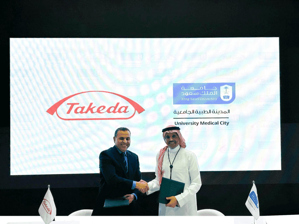 Strategic Partnership Between King Saud University Medical City and Takeda