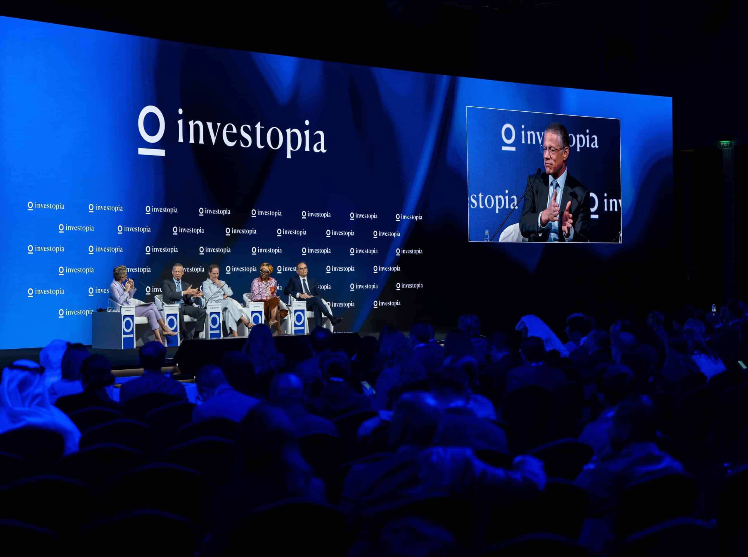 The first day of the fourth edition of Investopia featured 12 major panel discussions under the “Investopia Dialogues” theme, with the participation of more than 27 speakers including leaders, ministers, decision-makers, investors, experts, and academics from various economic and development fields.