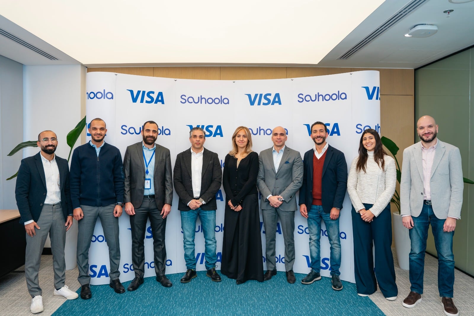 Ahmed Al Shanawany, Managing Director of "Souhoola," a specialized consumer finance platform, has signed a cooperation protocol to launch a prepaid payment card in partnership with Visa, the global leader in electronic payments. The signing took place in the presence of Malak El Baba, Vice President and General Manager of Visa Egypt.