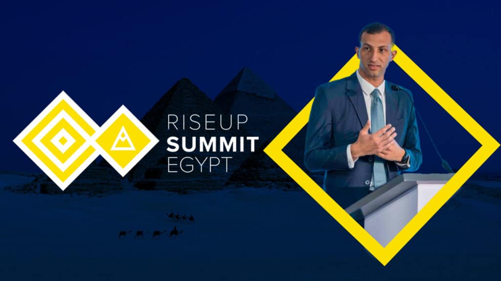 محمد إيهاب، مؤسس شركة انطلاق، خلال مقابلة خاصة في مؤتمر RiseUp 2025 في القاهرة،  يسلط الضوء على الفرص الكبيرة التي يمكن أن تستفيد منها الشركات المصرية للتوسع إلى الأسواق الإفريقية.