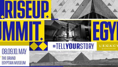  RiseUp has officially announced the 12th edition of its flagship event, RiseUp Summit 2025, set to take place at the Grand Egyptian Museum from May 8 to 10, 2025 under the theme "Tell Your Story”.