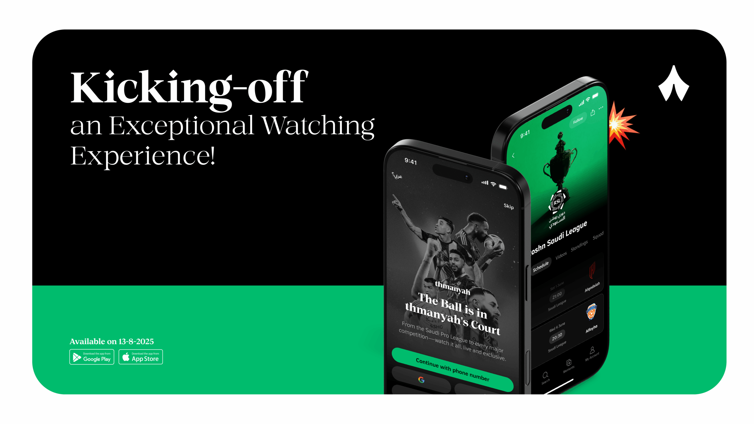  Thmanyah, the official broadcaster of Saudi football tournaments until 2031 and part of the Saudi Research and Media Group (SRMG), has officially launched its new digital platform and satellite TV channel.