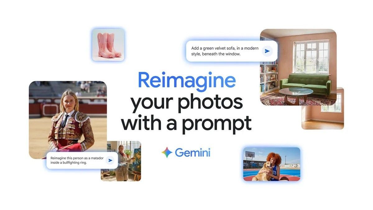 جوجل تكشف عن نموذج تحرير صور جديد داخل تطبيق Gemini