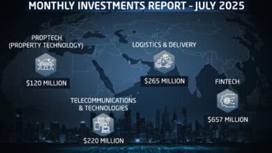 The startup ecosystem in the Middle East and North Africa (MENA) witnessed diverse activity throughout July 2025, with notable funding rounds and acquisitions across key sectors including FinTech, logistics, real estate, healthcare, and deep tech.