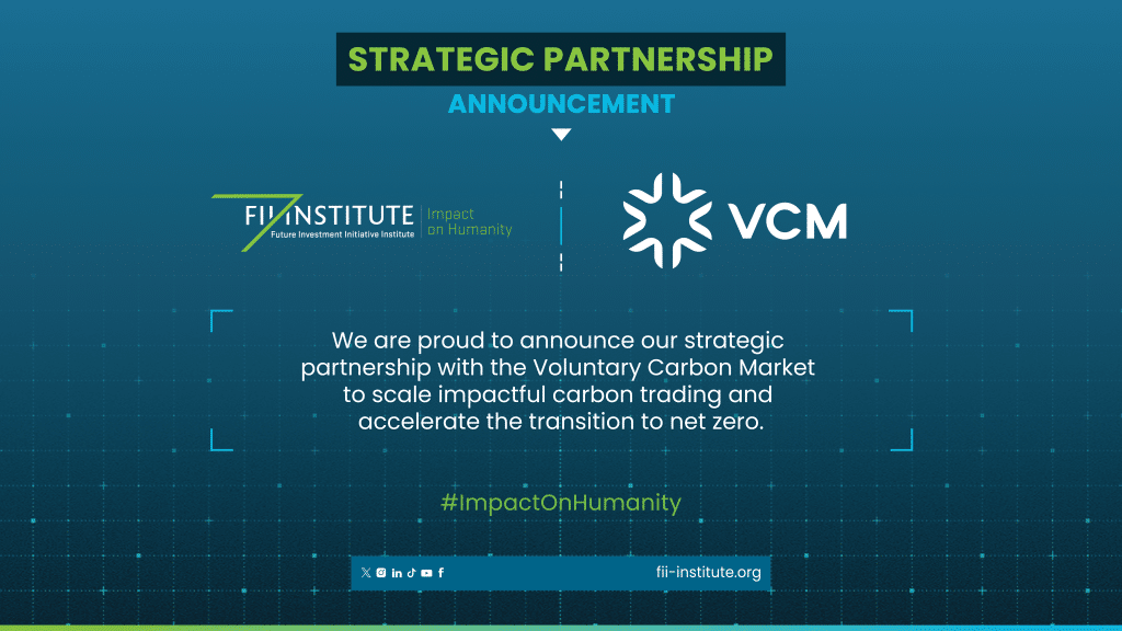 FII Institute and VCM Sign Strategic Partnership