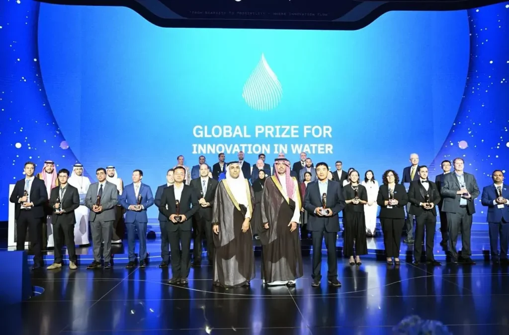 Jeddah today hosted the landmark international event of the announcement and honoring of the winners of the 3rd edition of the Global Prize for Innovation in Water (GPIW), following an intense competition that captured the attention of the international water community.