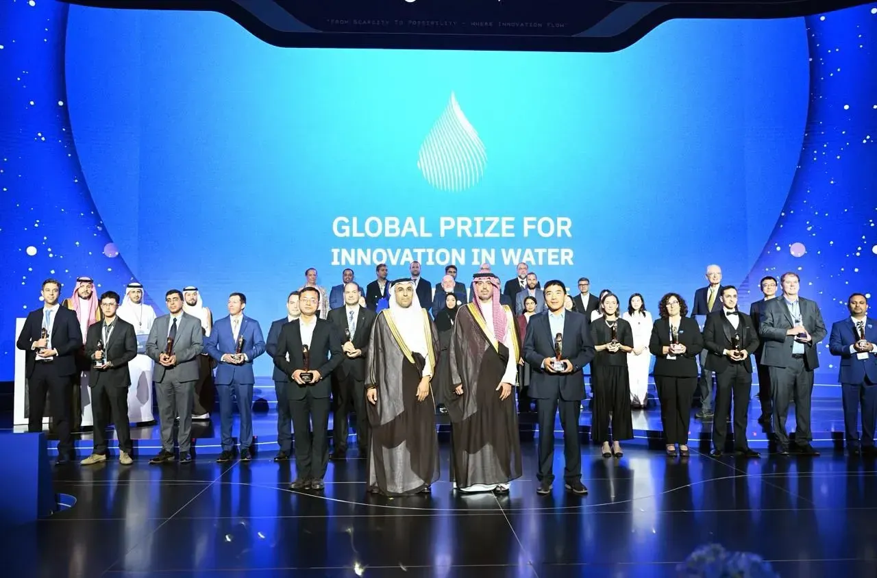 Jeddah today hosted the landmark international event of the announcement and honoring of the winners of the 3rd edition of the Global Prize for Innovation in Water (GPIW), following an intense competition that captured the attention of the international water community.