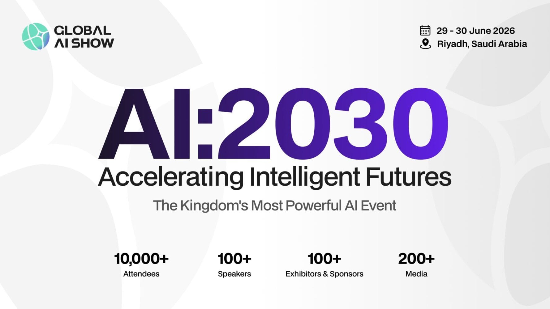 Riyadh to Host Global AI Show: Where Minds and Machines Meet