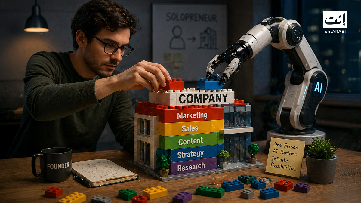 السولوبرينور في عصر الذكاء الاصطناعي: هل أصبح بإمكان شخص واحد بناء شركة كاملة؟
