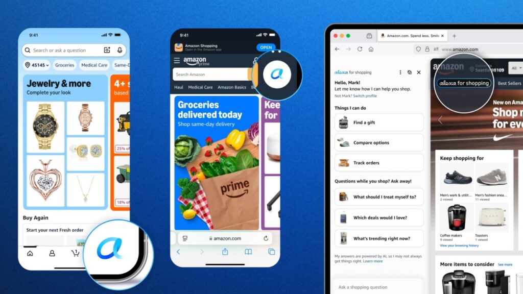 Amazon تطلق Alexa for Shopping لتعزيز تجربة التسوق بالذكاء الاصطناعي