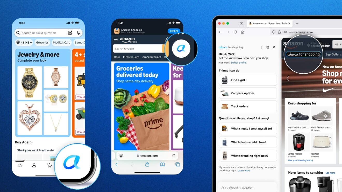 Amazon تطلق Alexa for Shopping لتعزيز تجربة التسوق بالذكاء الاصطناعي