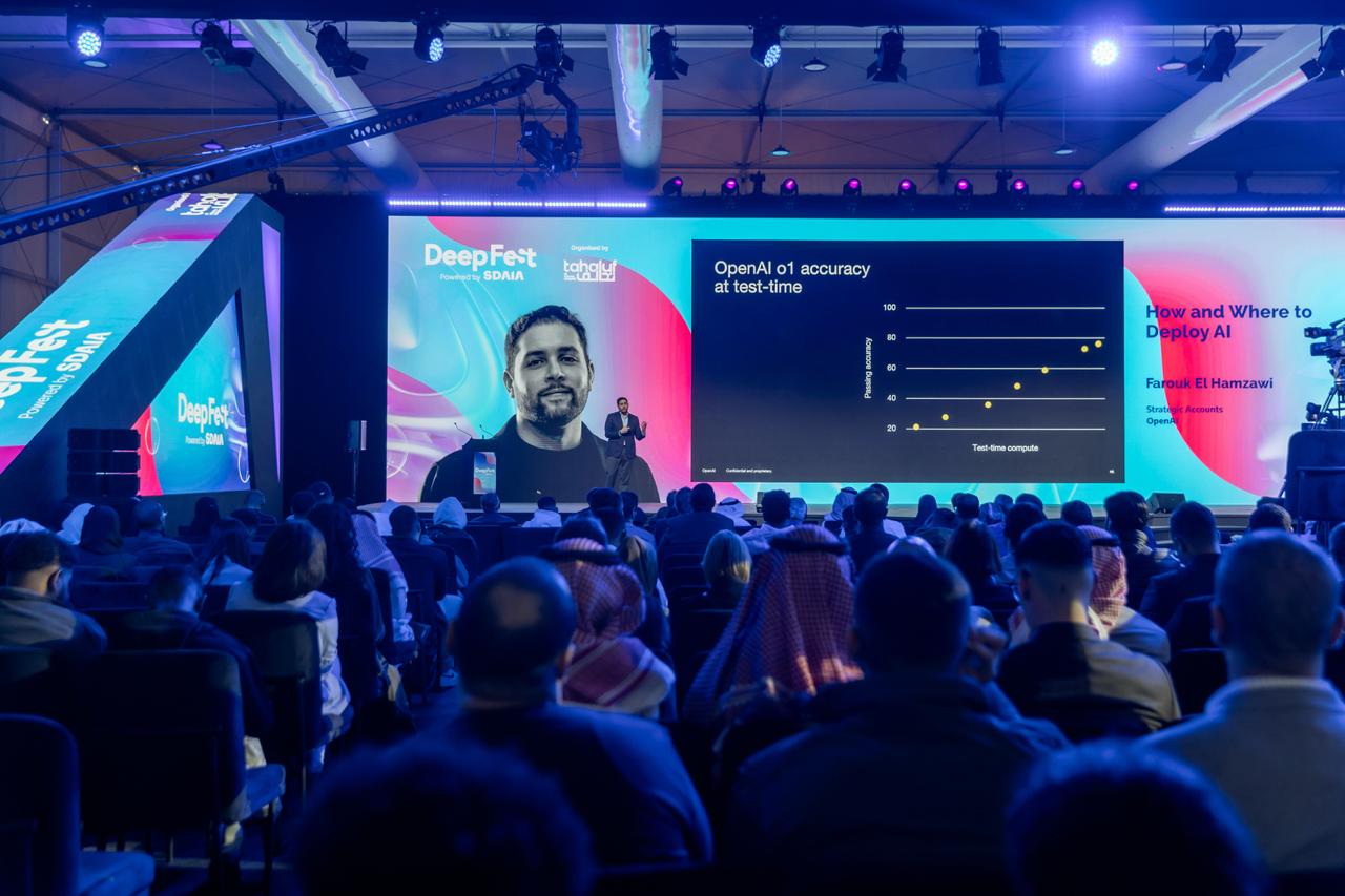يعود DeepFest إلى الرياض تزامناً مع إعلان المملكة العربية السعودية عام 2026 عاماً للذكاء الاصطناعييعود DeepFest إلى الرياض تزامناً مع إعلان المملكة العربية السعودية عام 2026 عاماً للذكاء الاصطناعي