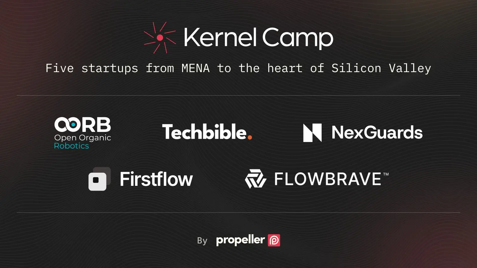 From MENA to Silicon Valley: Propeller Graduates 5 AI Startups from Inaugural Kernel Camp